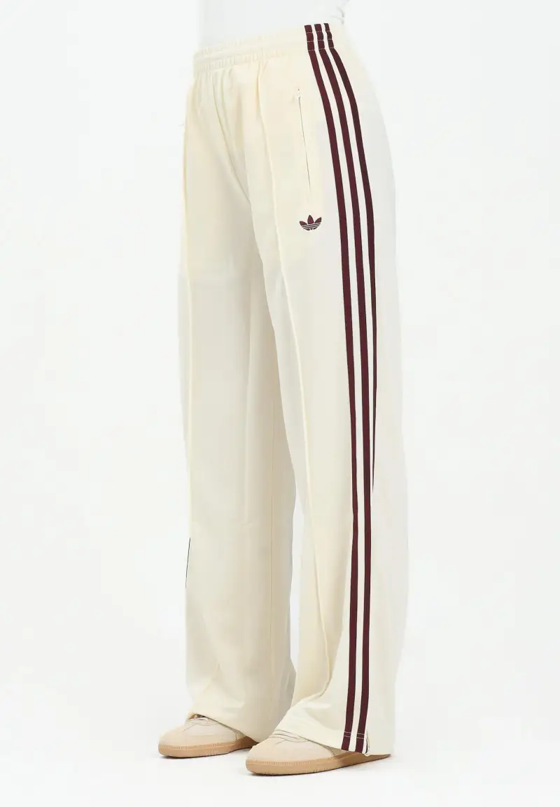 Pantalone sportivo adicolor Classic Firebird Loose panna da donna