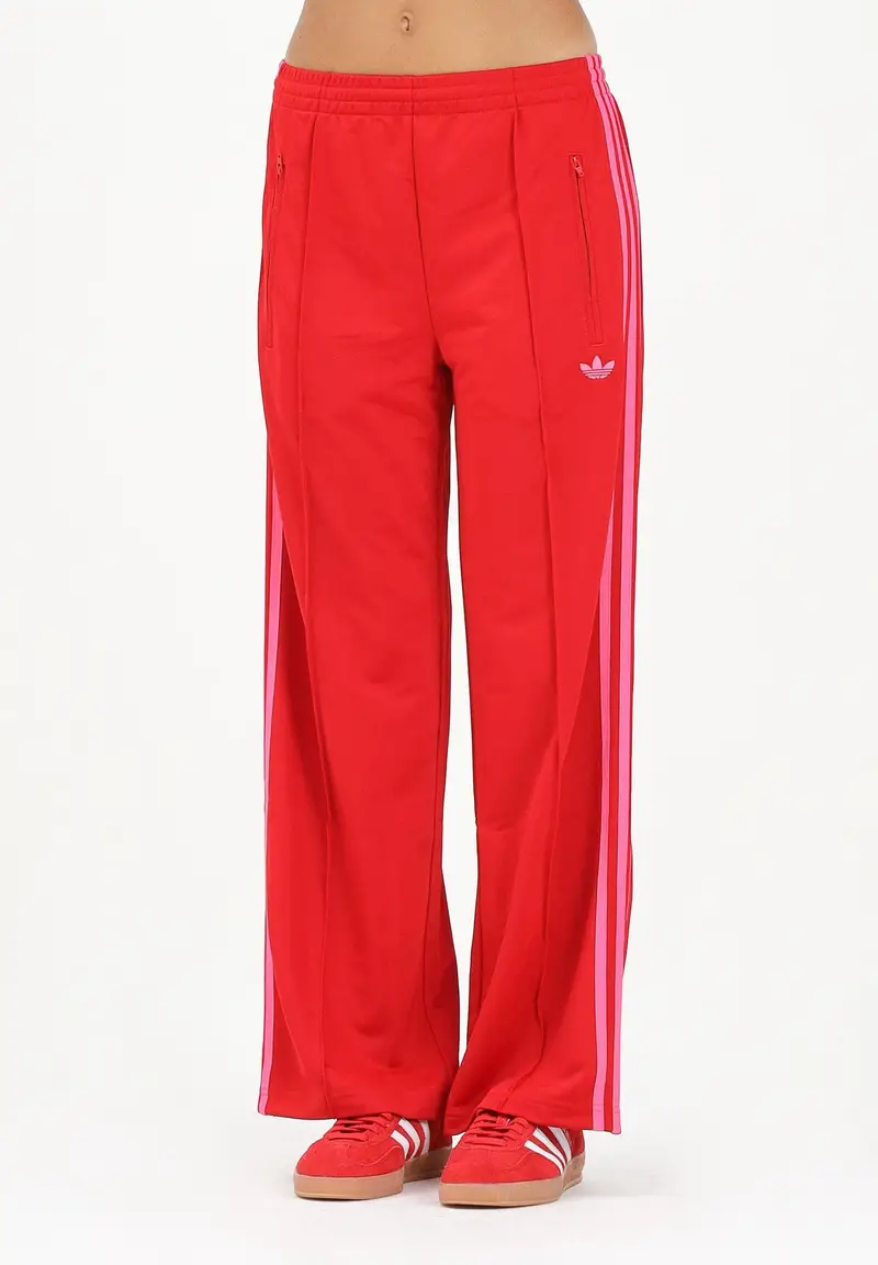Pantalone sportivo adicolor Classic Firebird Loose rosso da donna