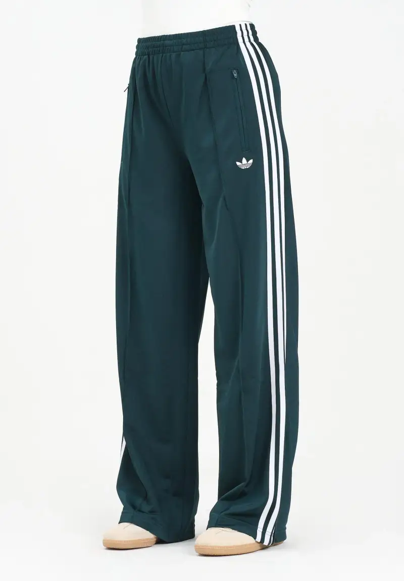 Pantalone sportivo adicolor Classic Firebird Loose verde da donna