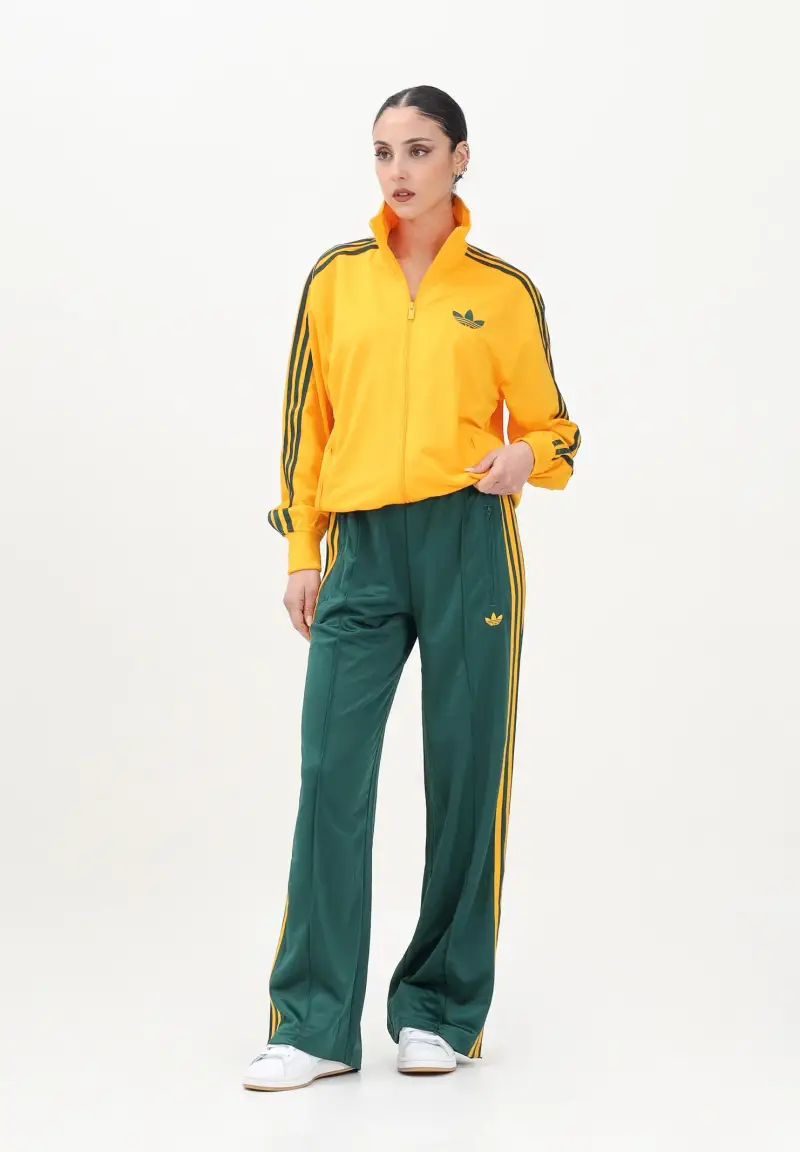 Pantalone sportivo adicolor Classic Firebird Loose verde da donna miniatura 2