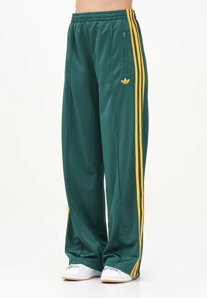 Pantalone sportivo adicolor Classic Firebird Loose verde da donna