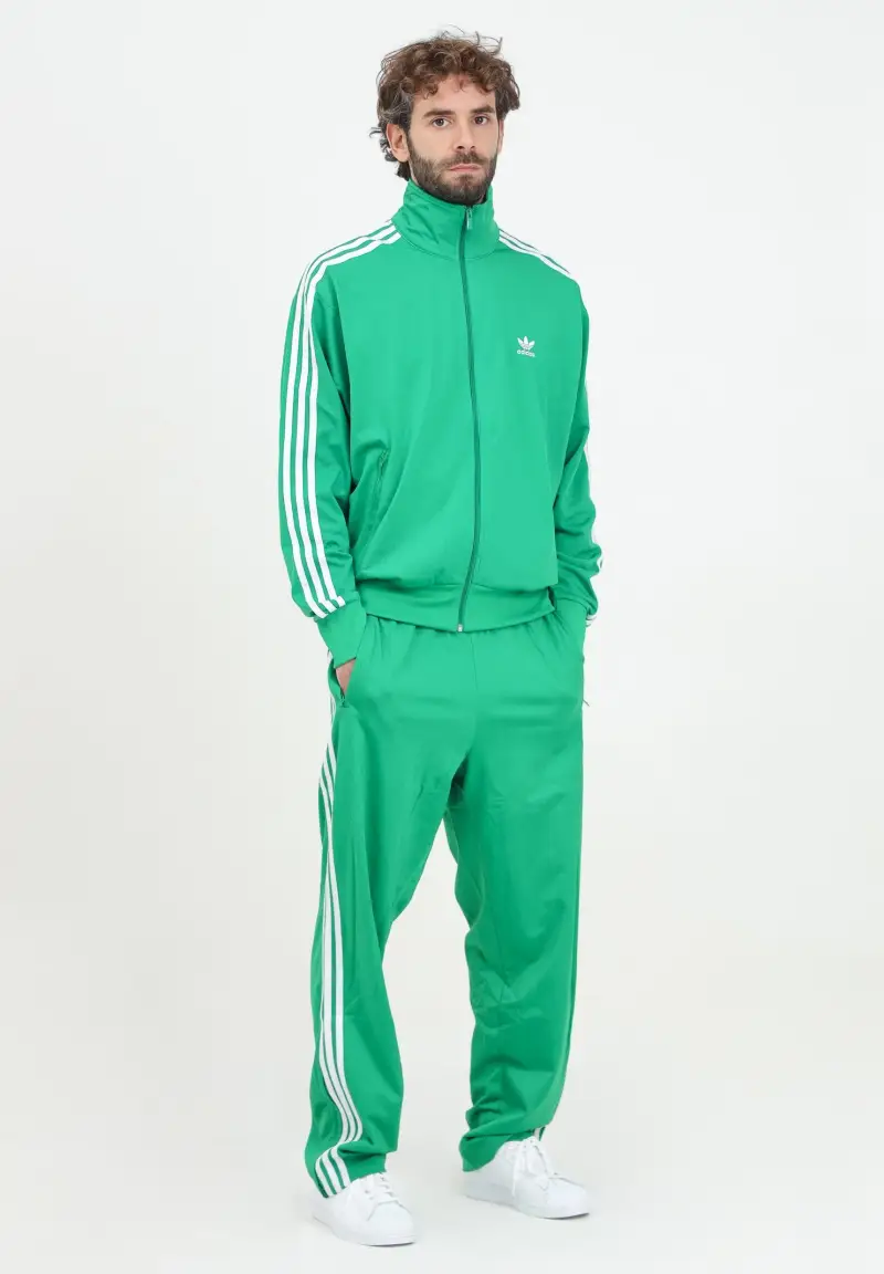 Pantalone sportivo Adicolor Classics Firebird verde da uomo miniatura 2