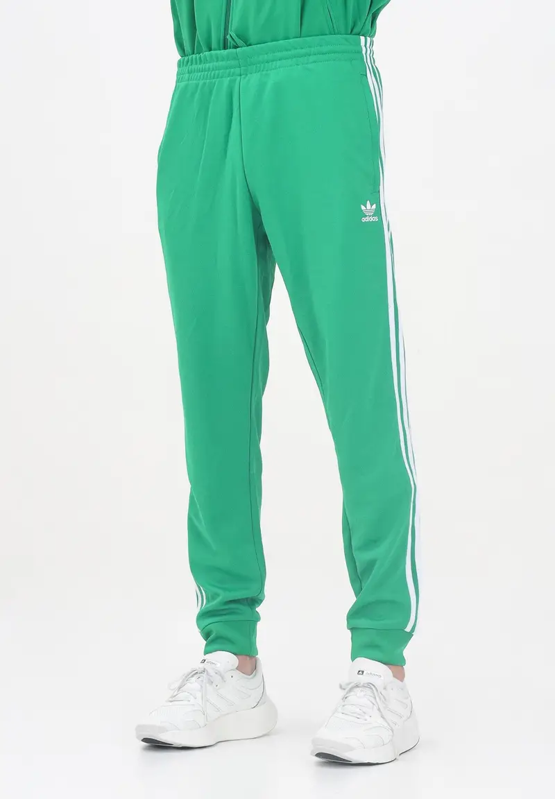 ADIDAS ORIGINALS Pantalone sportivo adicolor Classics SST verde da uomo