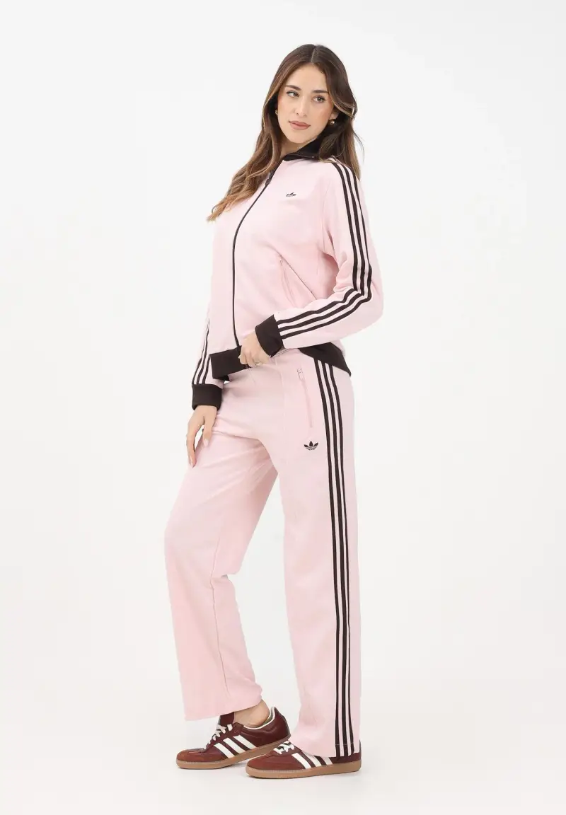 Pantalone sportivo Adicolor rosa e marrone da donna miniatura 2