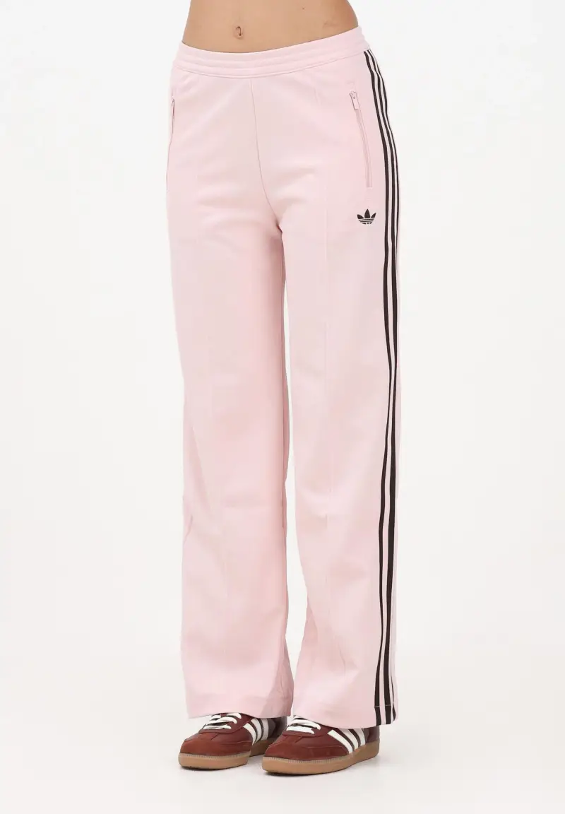 Pantalone sportivo Adicolor rosa e marrone da donna