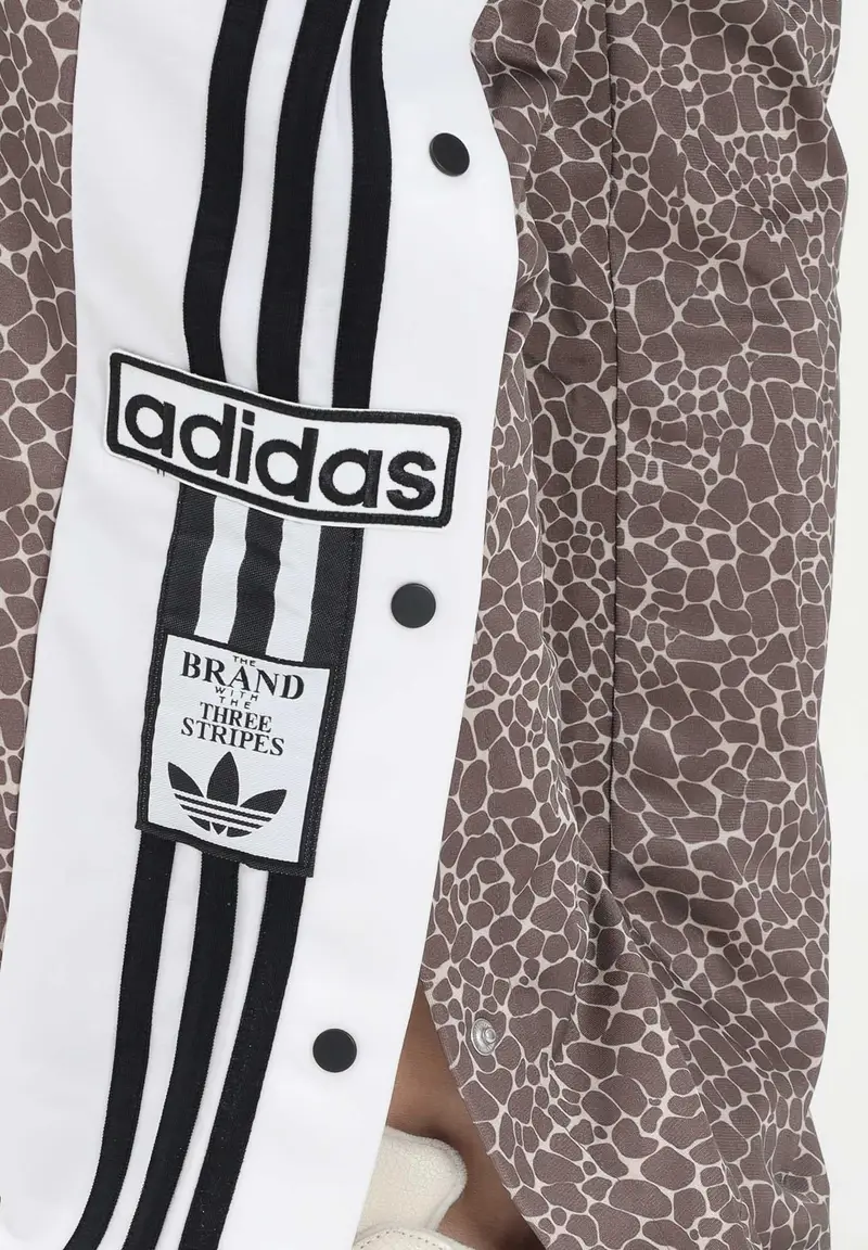 Pantalone sportivo AOP Adi-Break marrone da donna miniatura 3