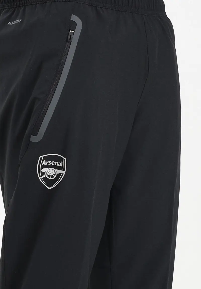 Pantalone sportivo Arsenal Tiro 25 Competition Vis Tech Travel nero da uomo miniatura 3