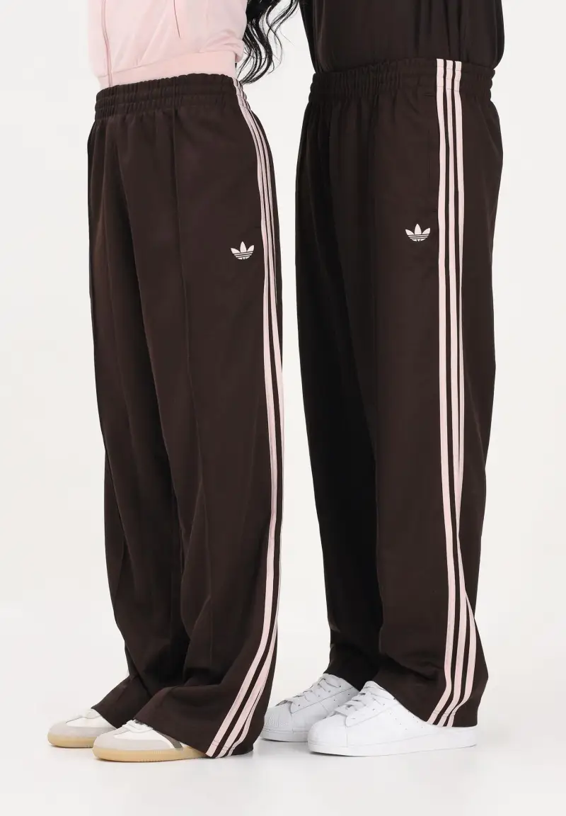 Pantalone sportivo Baggy marrone e rosa per uomo e donna