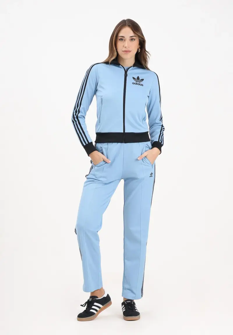 Pantalone sportivo Beckenbauer azzzurro da donna miniatura 2