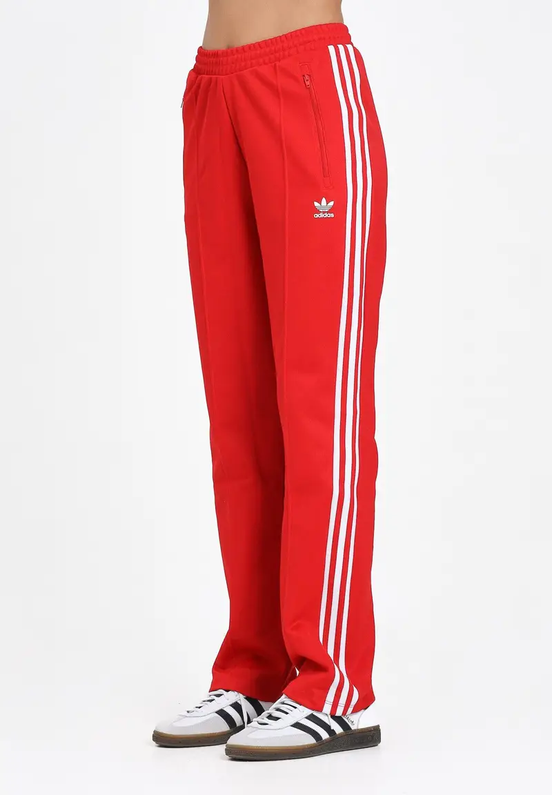 ADIDAS ORIGINALS Pantalone sportivo Beckenbauer rosso da donna