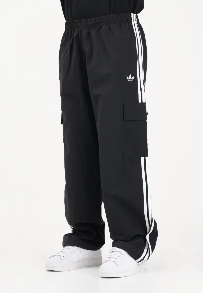 Pantalone sportivo Cargo Adicolor Classics 3-Stripes nero da uomo