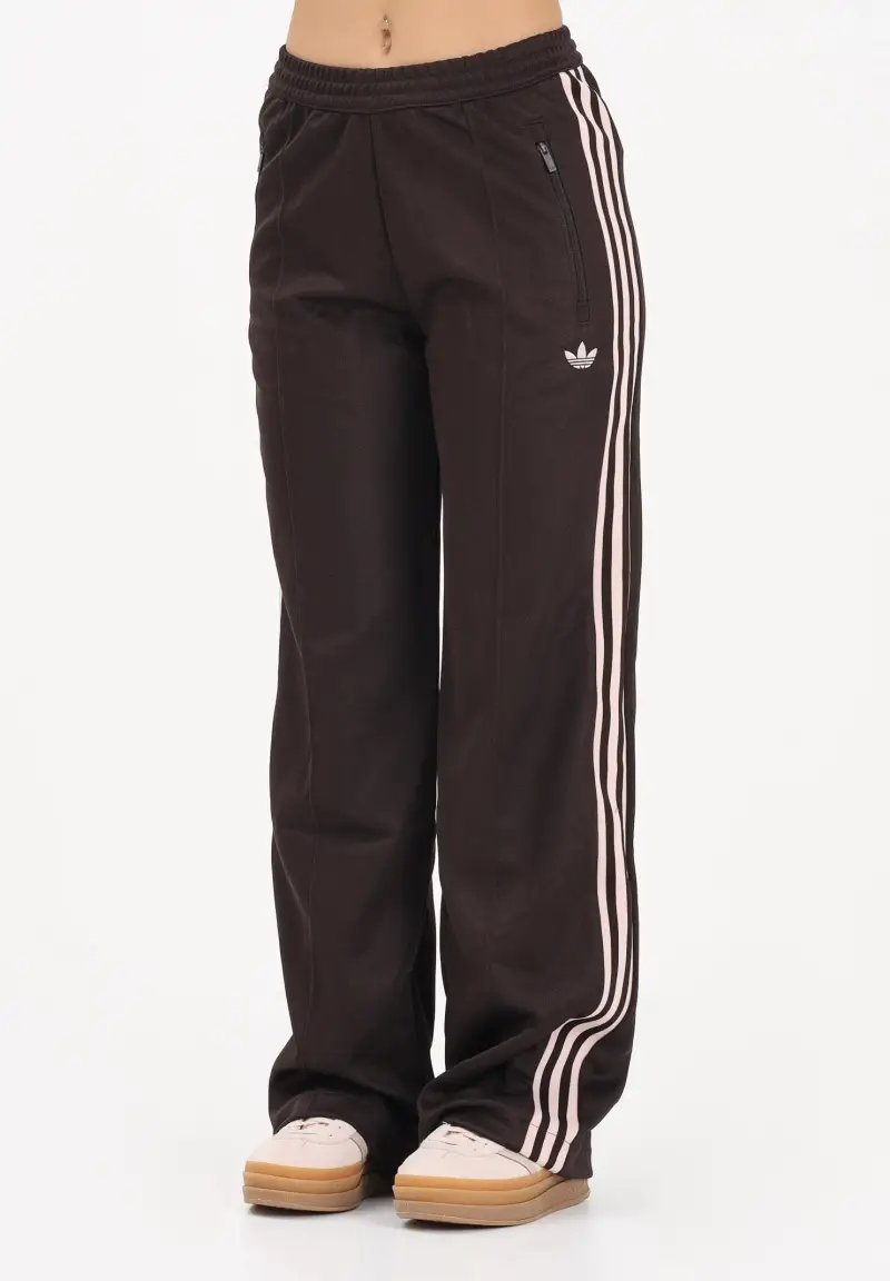 Pantalone sportivo Classic marrone e rosa da donna