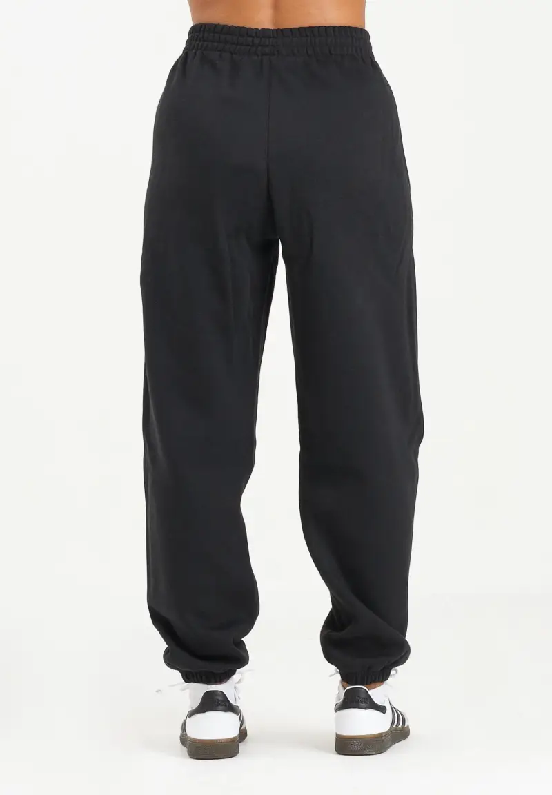 Pantalone sportivo Essentials Fleece Loose nero da donna miniatura 3