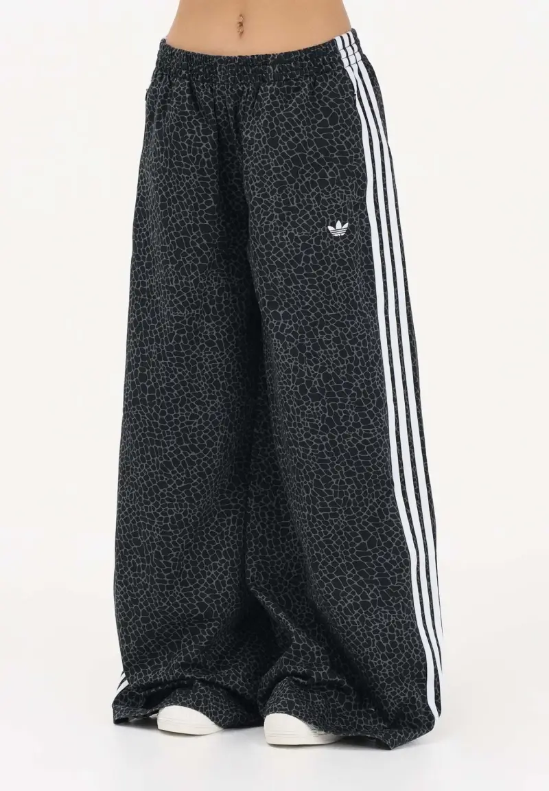 Pantalone sportivo Firebird AOP Oversized nero da donna