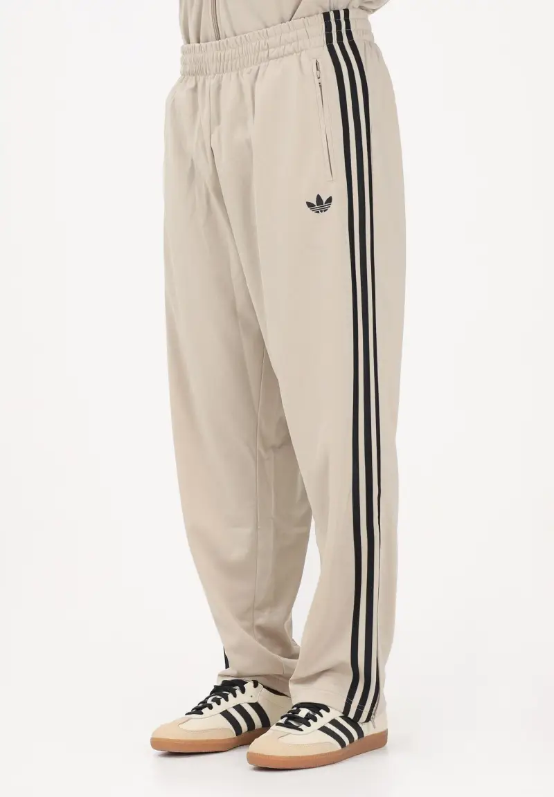 Pantalone sportivo Firebird beige e nero da uomo