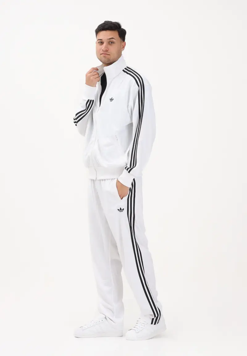 Pantalone sportivo FIREBIRD bianco e nero da uomo miniatura 2