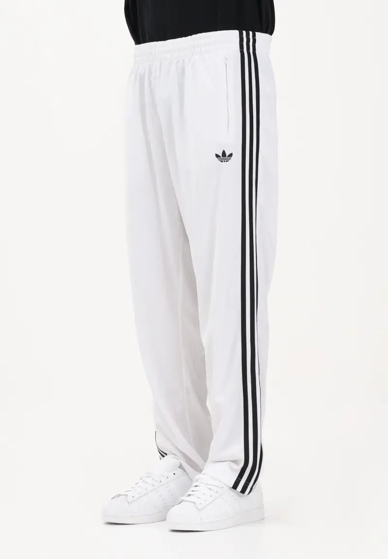 Pantalone sportivo FIREBIRD bianco e nero da uomo