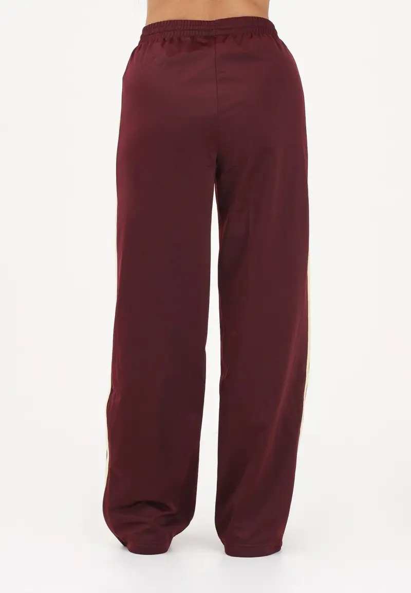 Pantalone sportivo Firebird bordeaux e giallo da donna miniatura 3