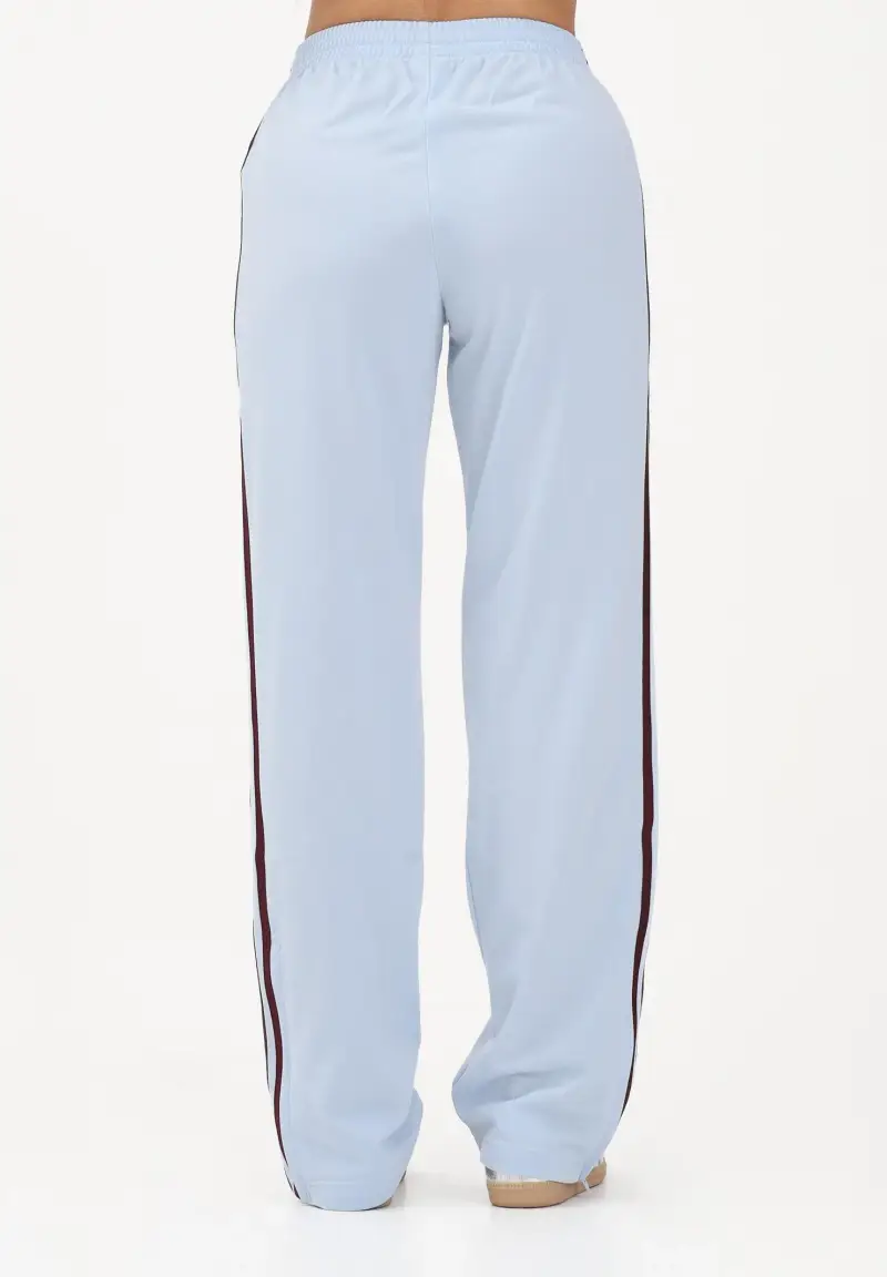Pantalone sportivo Firebird Classic celeste e bordeaux da donna miniatura 3