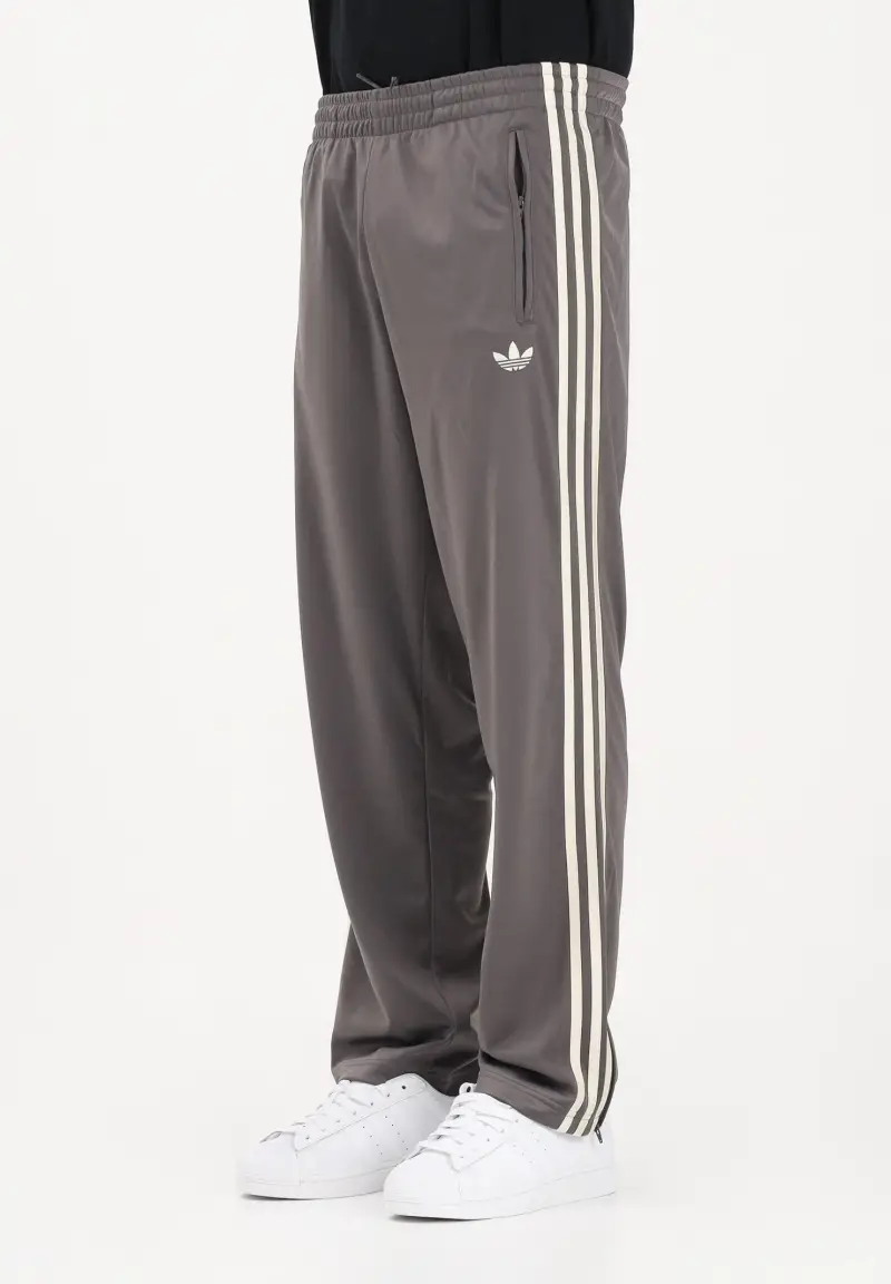 Pantalone sportivo Firebird grigio e panna da uomo