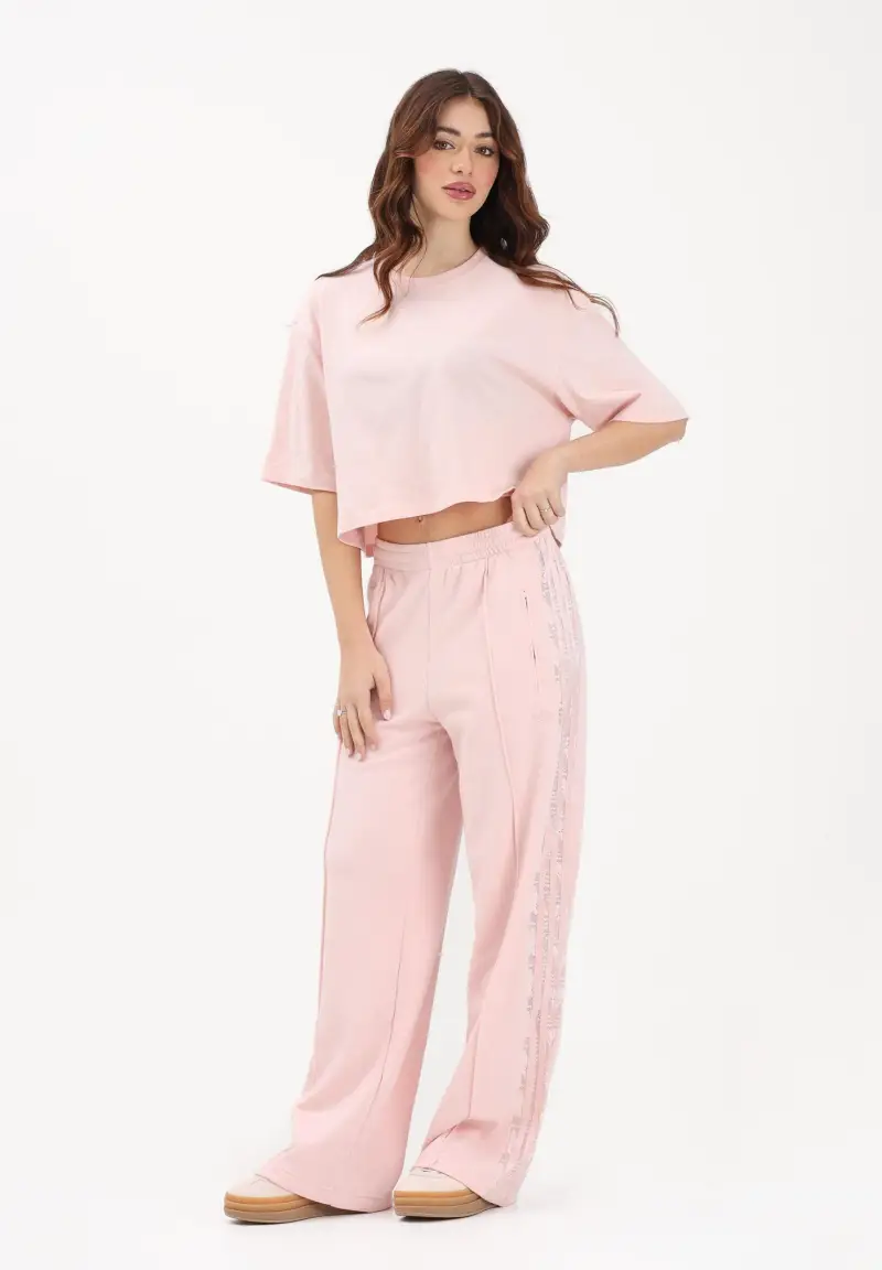 Pantalone sportivo FIREBIRD IN PIZZO rosa da donna miniatura 2