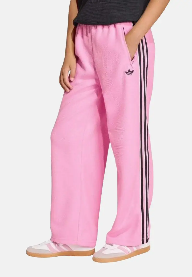 Pantalone sportivo Firebird Loose Double Knit rosa da bambina