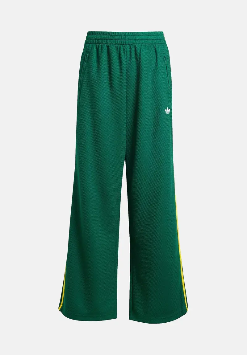 Pantalone sportivo Firebird Loose Double Knit verde per bambino e bambina