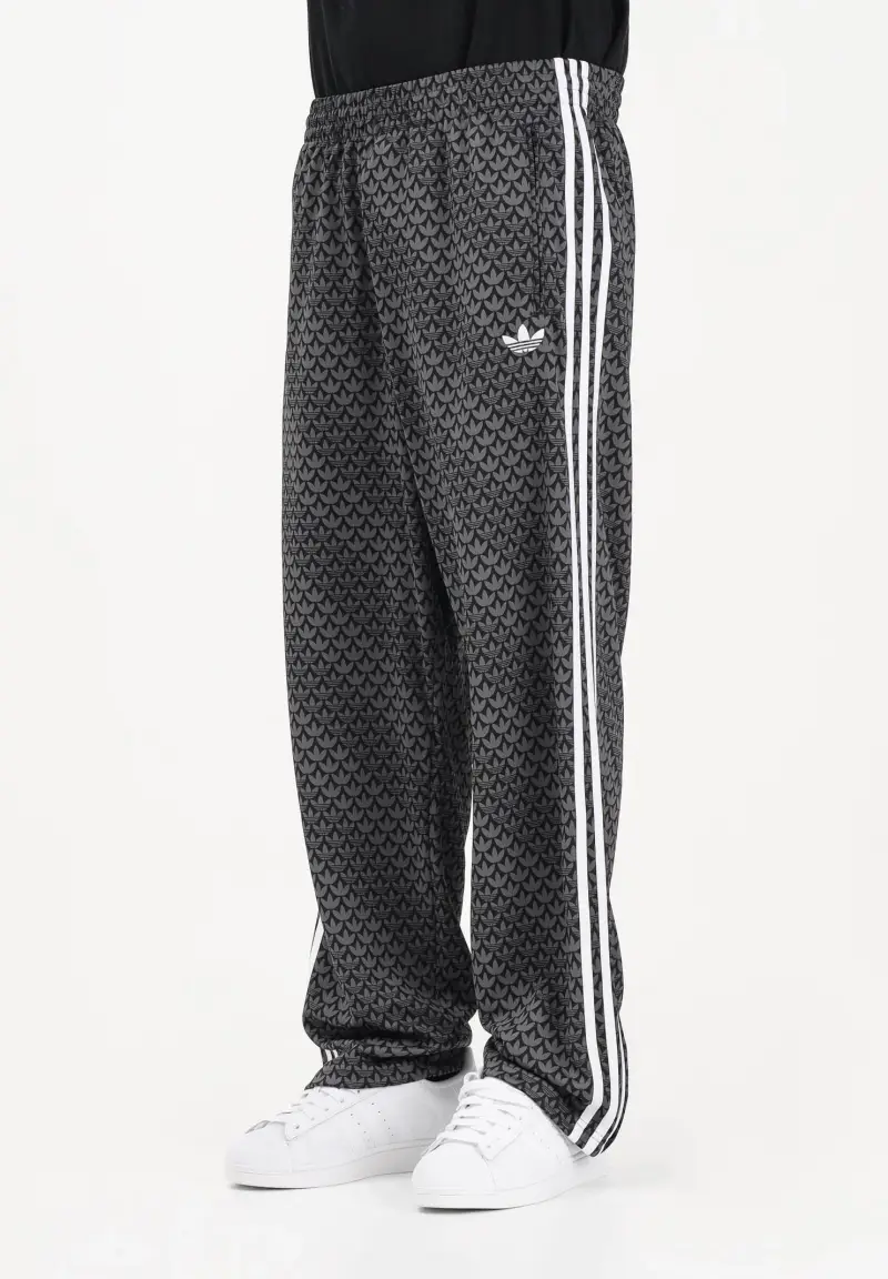 Pantalone sportivo FIREBIRD LOOSE MONOGRAM nero da uomo