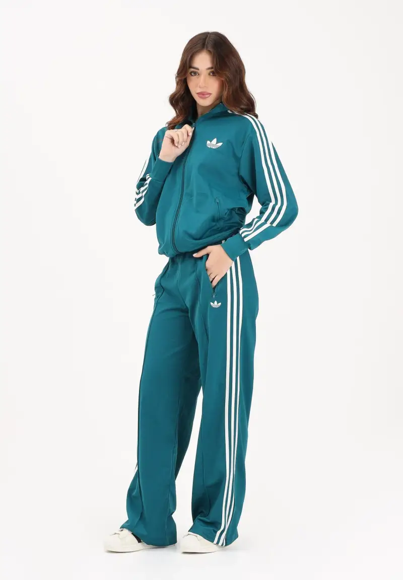 Pantalone sportivo FIREBIRD LOOSE verde ottanio da donna miniatura 2