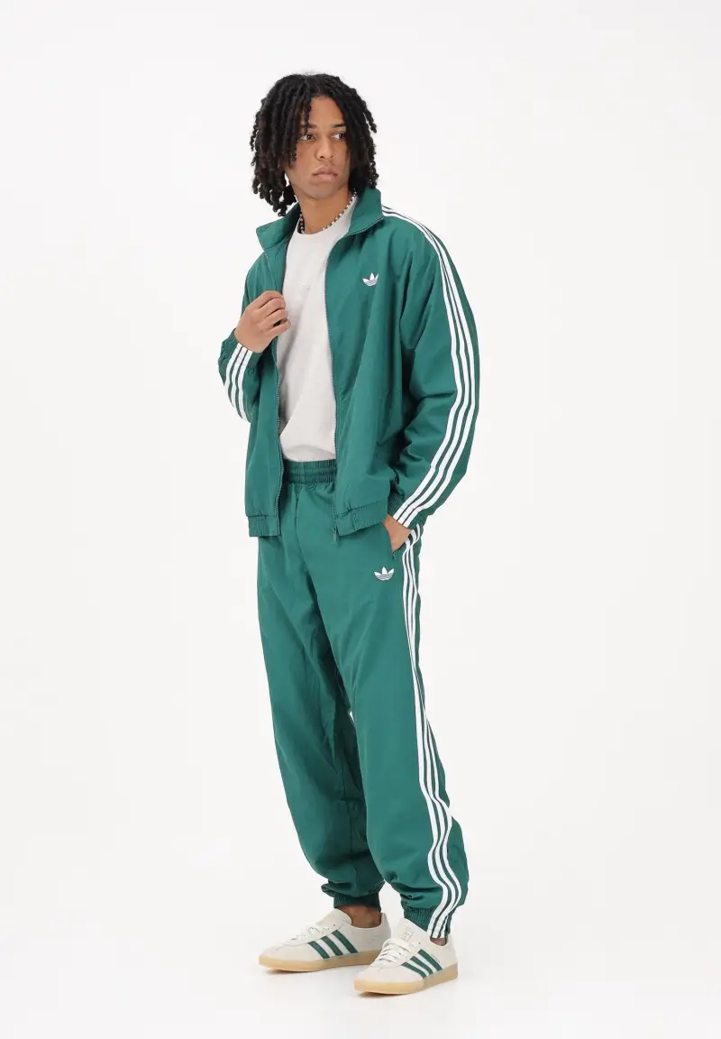 Pantalone sportivo Firebird verde da uomo miniatura 2