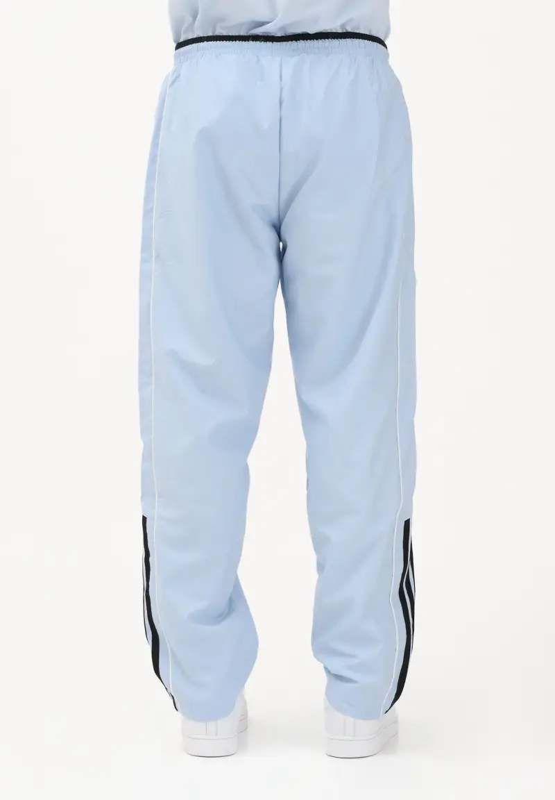 Pantalone sportivo HALF STRIPES celeste da uomo miniatura 3