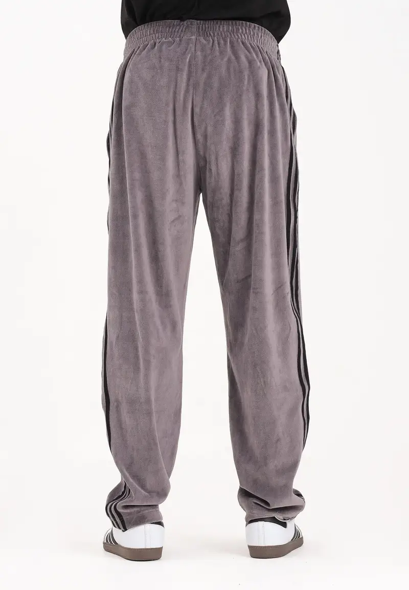 Pantalone sportivo in velluto SST Adicolor grigio da uomo miniatura 3