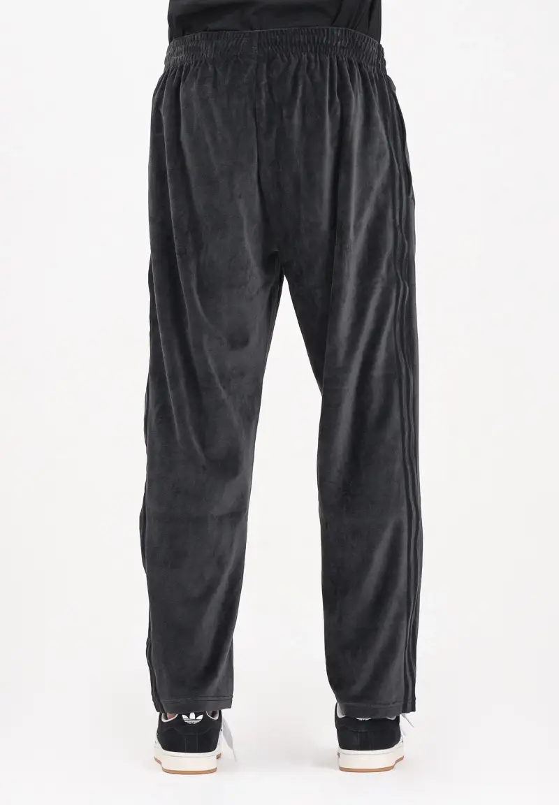 Pantalone sportivo SST Adicolor Velour nero da uomo miniatura 3