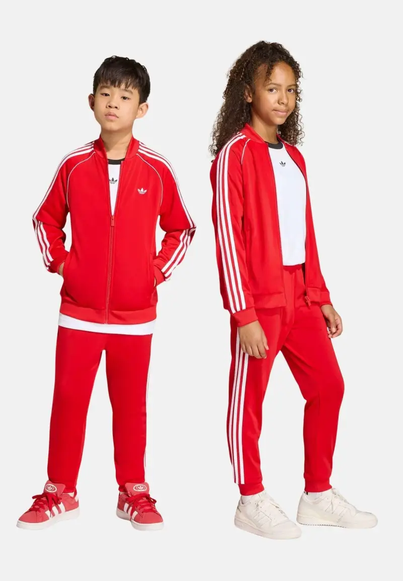 Pantalone sportivo SST rosso per bambino e bambina