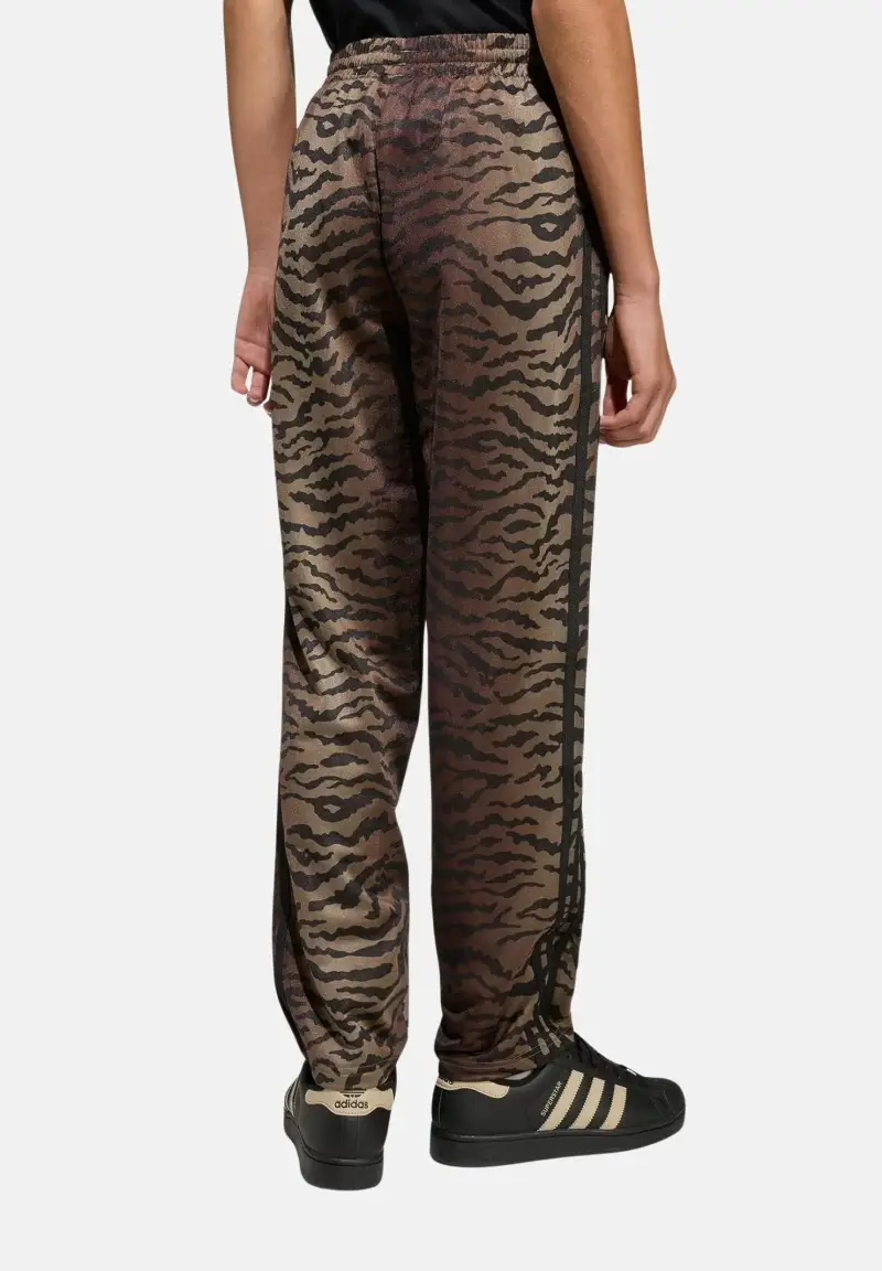 Pantalone sportivo TRACK FIREBIRD AOP tigrato marrone per bambino e bambina miniatura 3