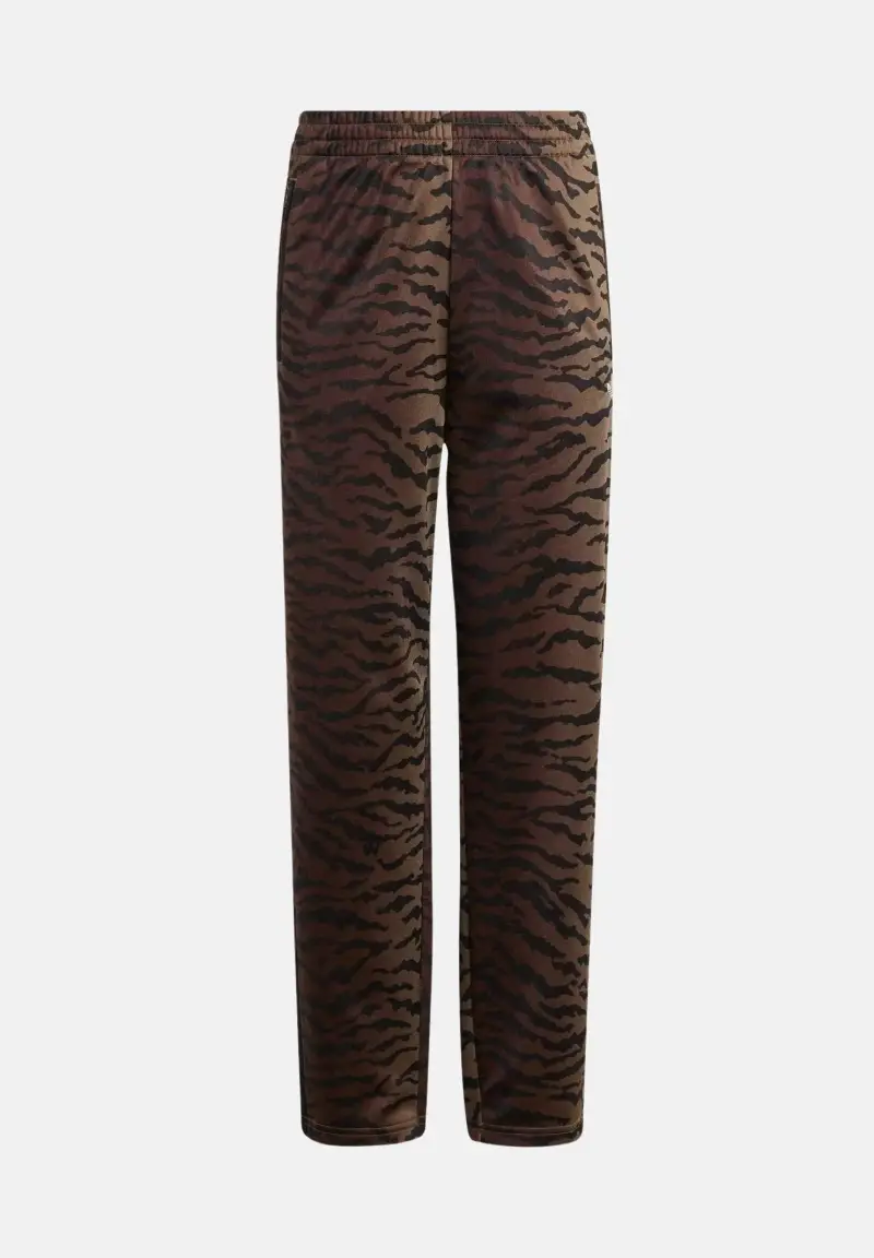 Pantalone sportivo TRACK FIREBIRD AOP tigrato marrone per bambino e bambina