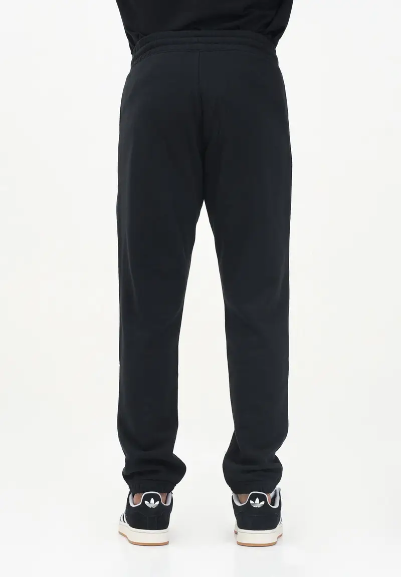 ADIDAS ORIGINALS Pantalone sportivo Trefoil Essentials French Terry nero da uomo miniatura 2