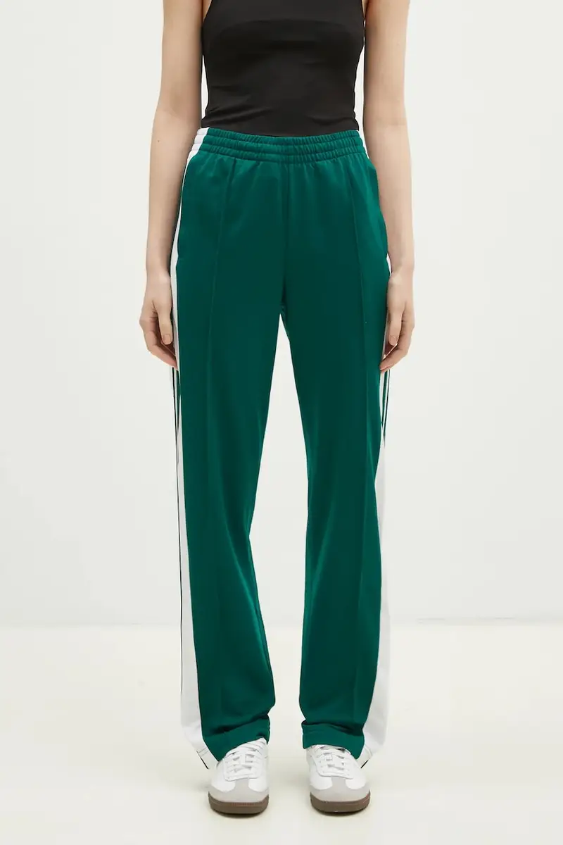 pantaloni Adibreak donna colore verde JD0852