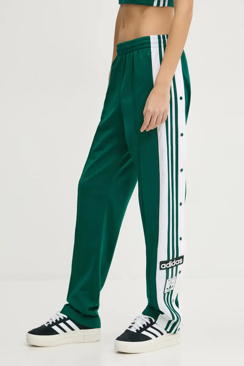 pantaloni Adibreak donna colore verde JD0852