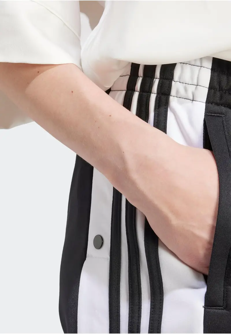ADIDAS ORIGINALS Pantaloni 'Adibreak' nero / bianco miniatura 3