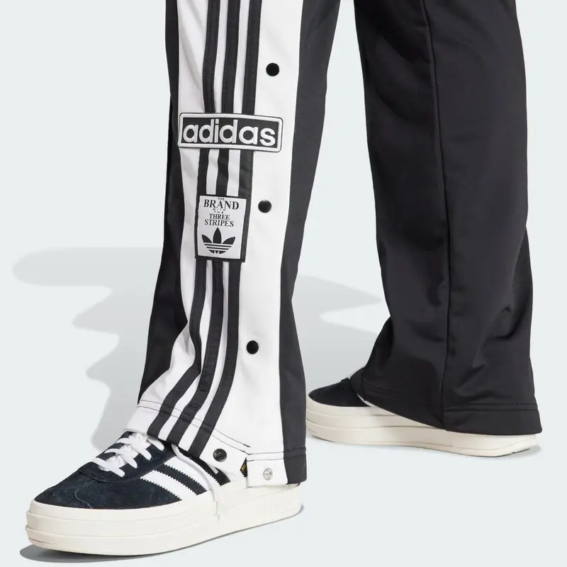 ADIDAS ORIGINALS Pantaloni 'Adibreak' nero / bianco miniatura 3