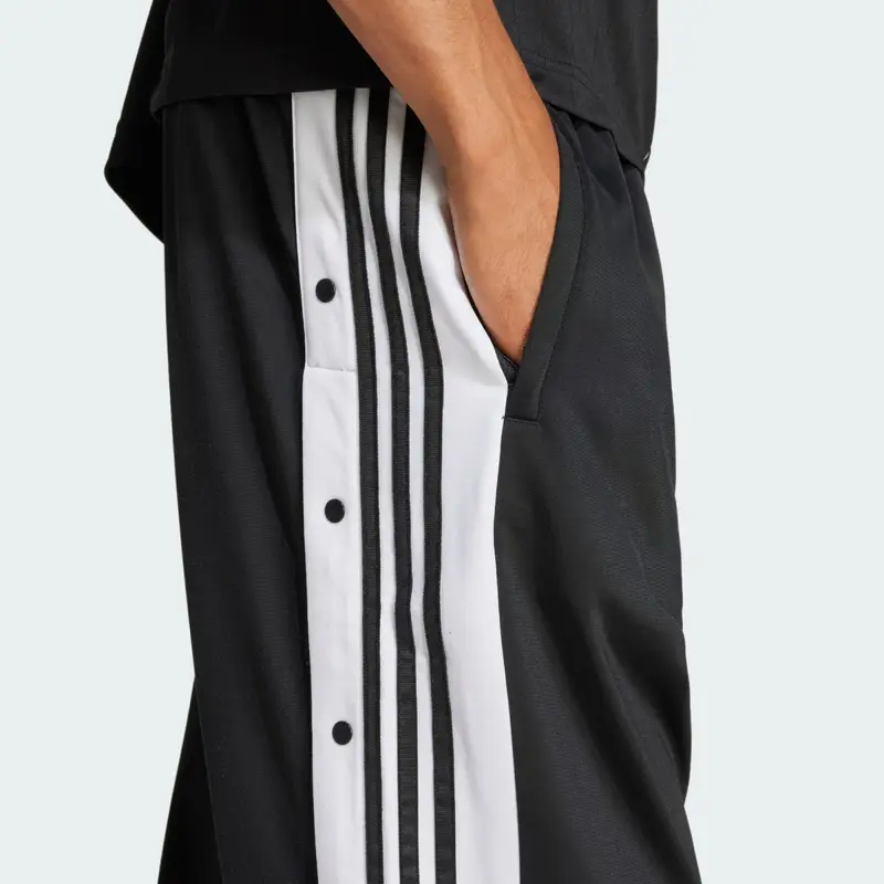 ADIDAS ORIGINALS Pantaloni 'Adibreak' nero / bianco miniatura 3