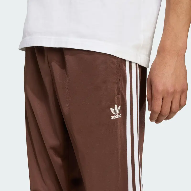 ADIDAS ORIGINALS Pantaloni 'Adicolor Classics Firebird' cioccolato / bianco miniatura 3