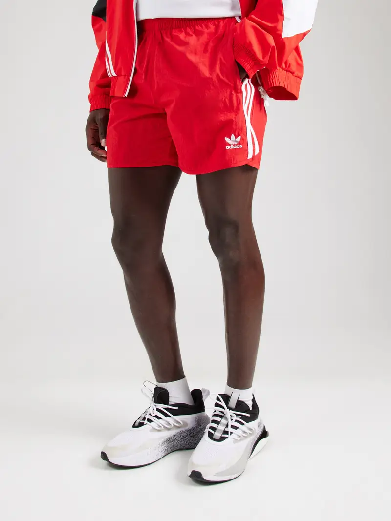 Pantaloni Adicolor Classics Sprinter rosso / bianco miniatura 2