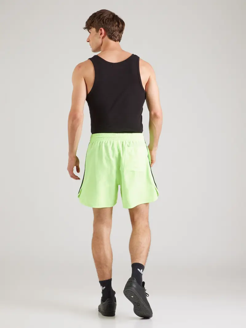 ADIDAS ORIGINALS Pantaloni 'Adicolor Classics Sprinter' verde neon / nero miniatura 2