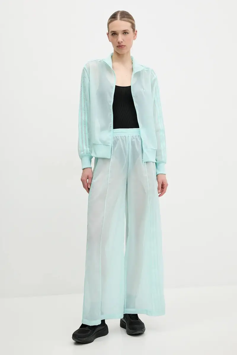 pantaloni Adicolor donna colore turchese JN6126 miniatura 2