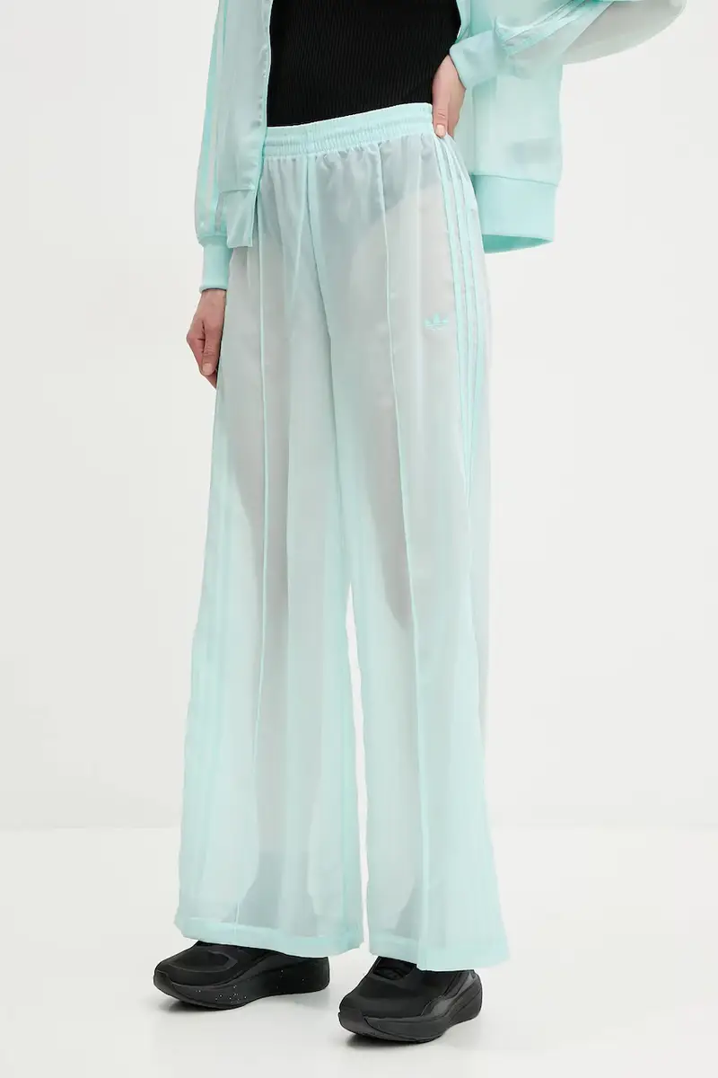 pantaloni Adicolor donna colore turchese JN6126