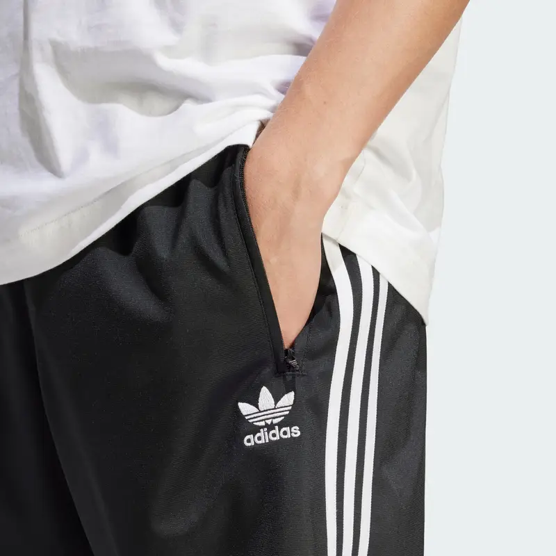 ADIDAS ORIGINALS Pantaloni 'Adicolor Firebird' nero / bianco miniatura 3