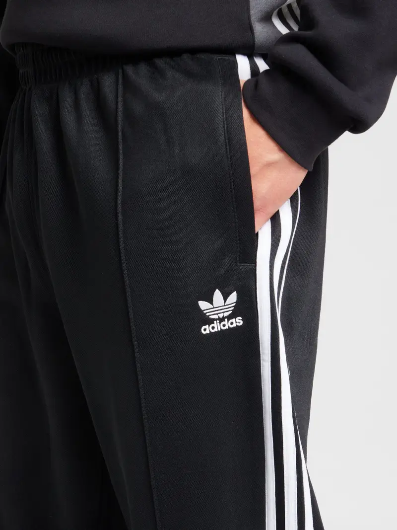 ADIDAS ORIGINALS Pantaloni 'Adicolor Firebird' nero / bianco miniatura 3