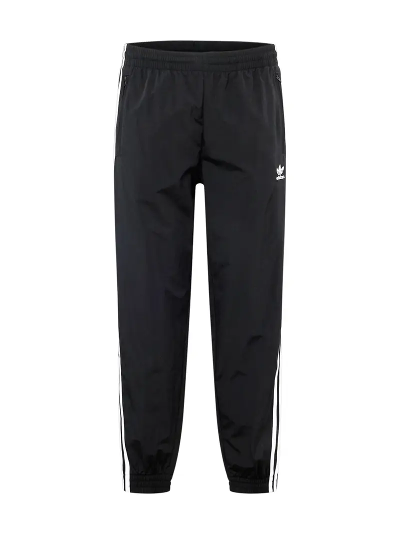 ADIDAS ORIGINALS Pantaloni 'Adicolor Firebird' nero / bianco